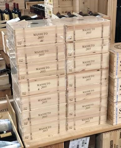 Fraud proposal of Masseto  by winexellences