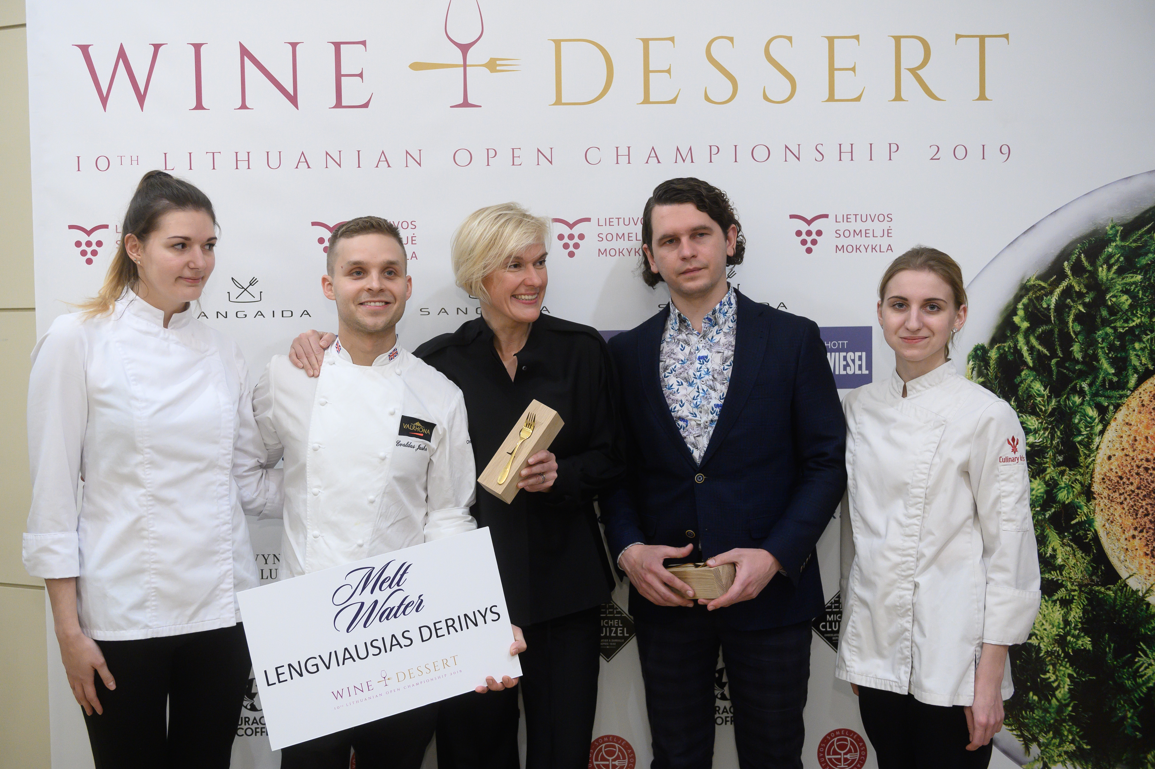 winner team Arrivee Wine+dessert2019