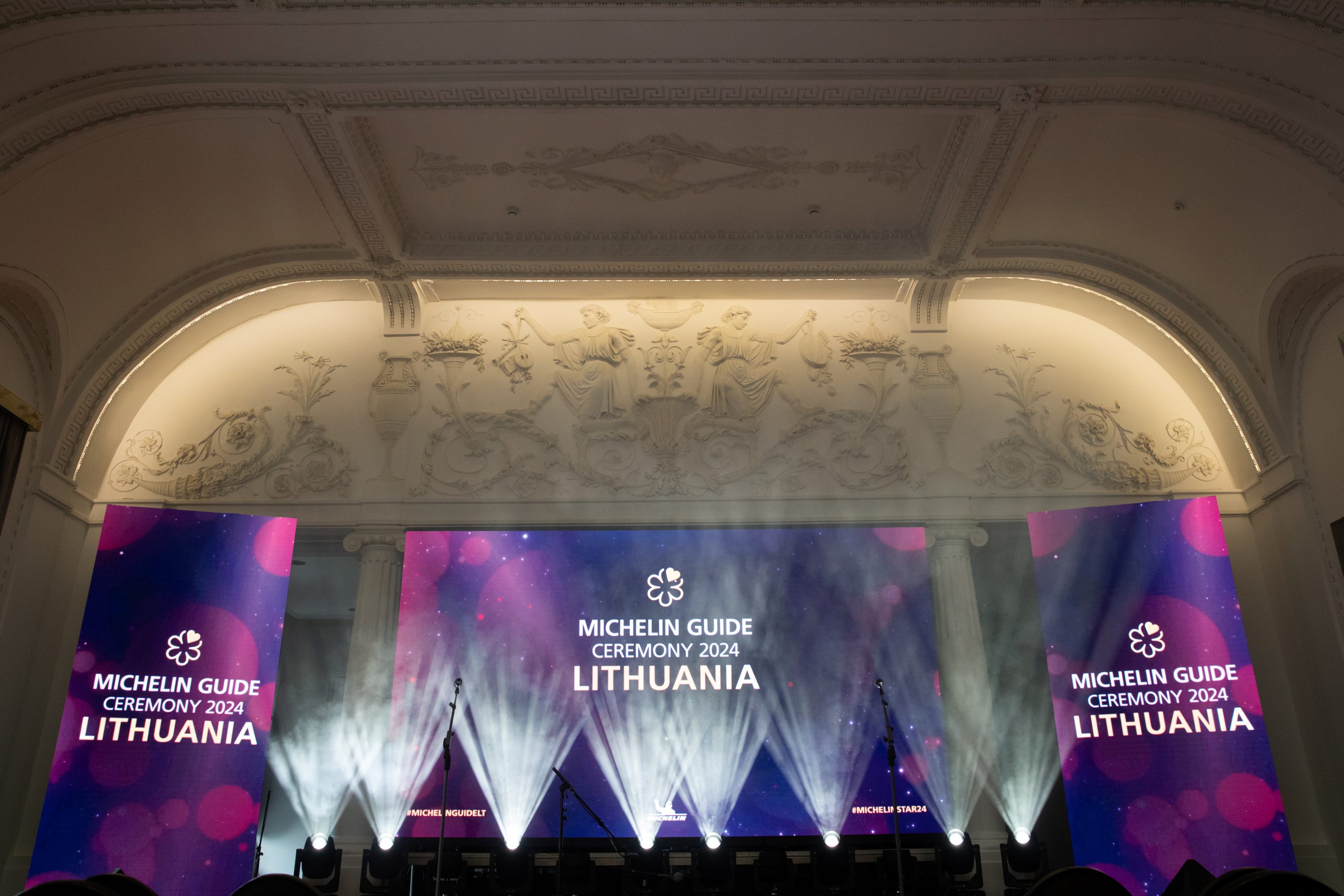 &bdquo;Michelin Guide Ceremony 2024 Lithuania&ldquo; scena