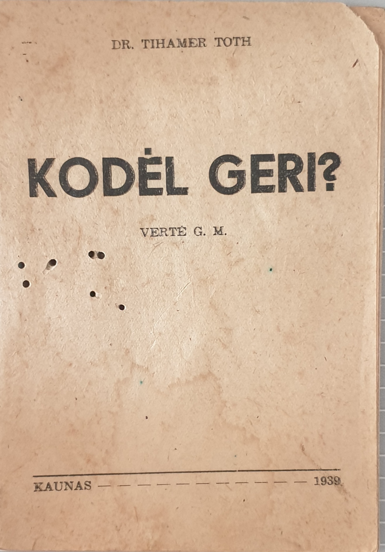 Kodėl geri _ blaivybė