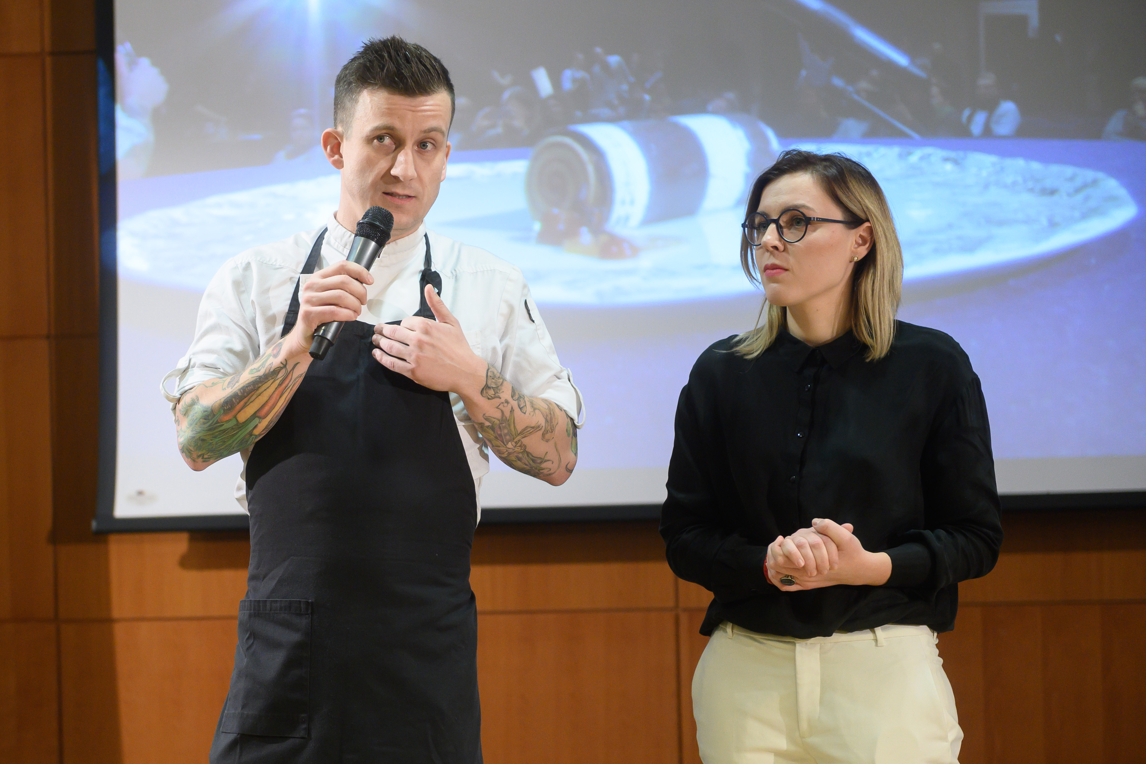 Justinas Kapkovičius ir Justina Golumbeckaitė Lietuvi&scaron;kas beržas Wine+dessert2019