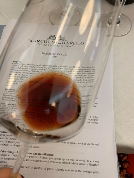 Barolo degustacija