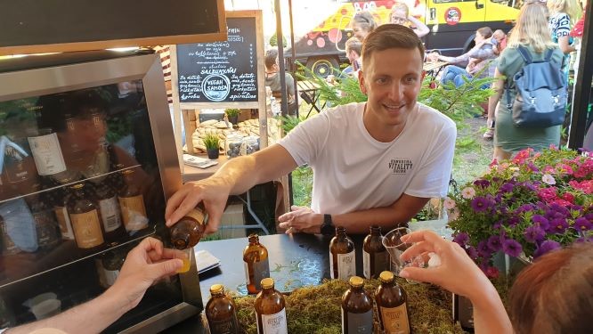 kombucha vitality drink