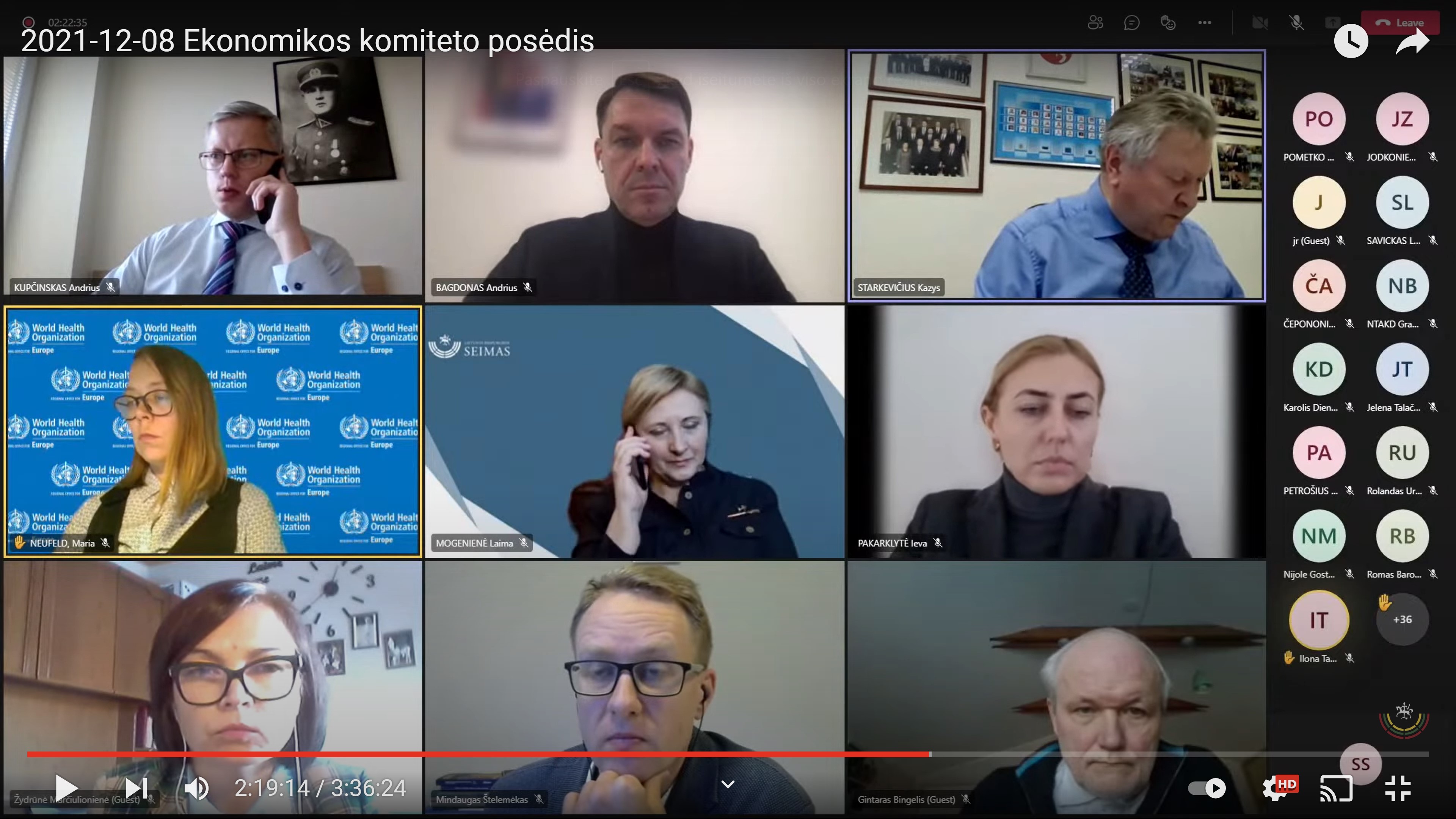 LR Seimo Ekonomikos komitetas