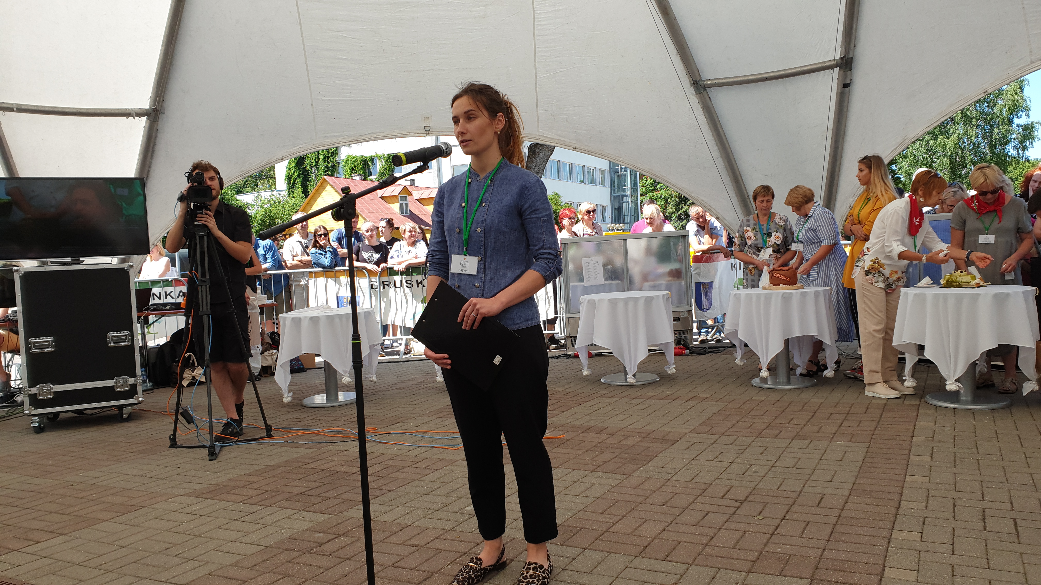 Barbora Inciutė Čepulionienė 2019 m. Tortų turnyre. 