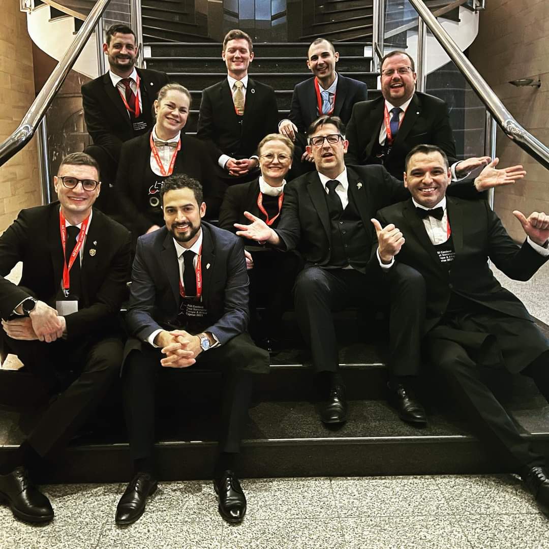 Europos ir Afrikos someljė čempionato dalyviai