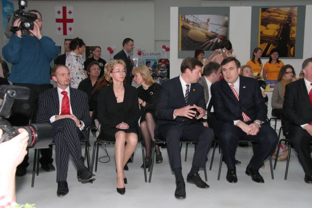 Vyno dienos 2006 Saaka&scaron;vilis Sakartvelo prezidentas