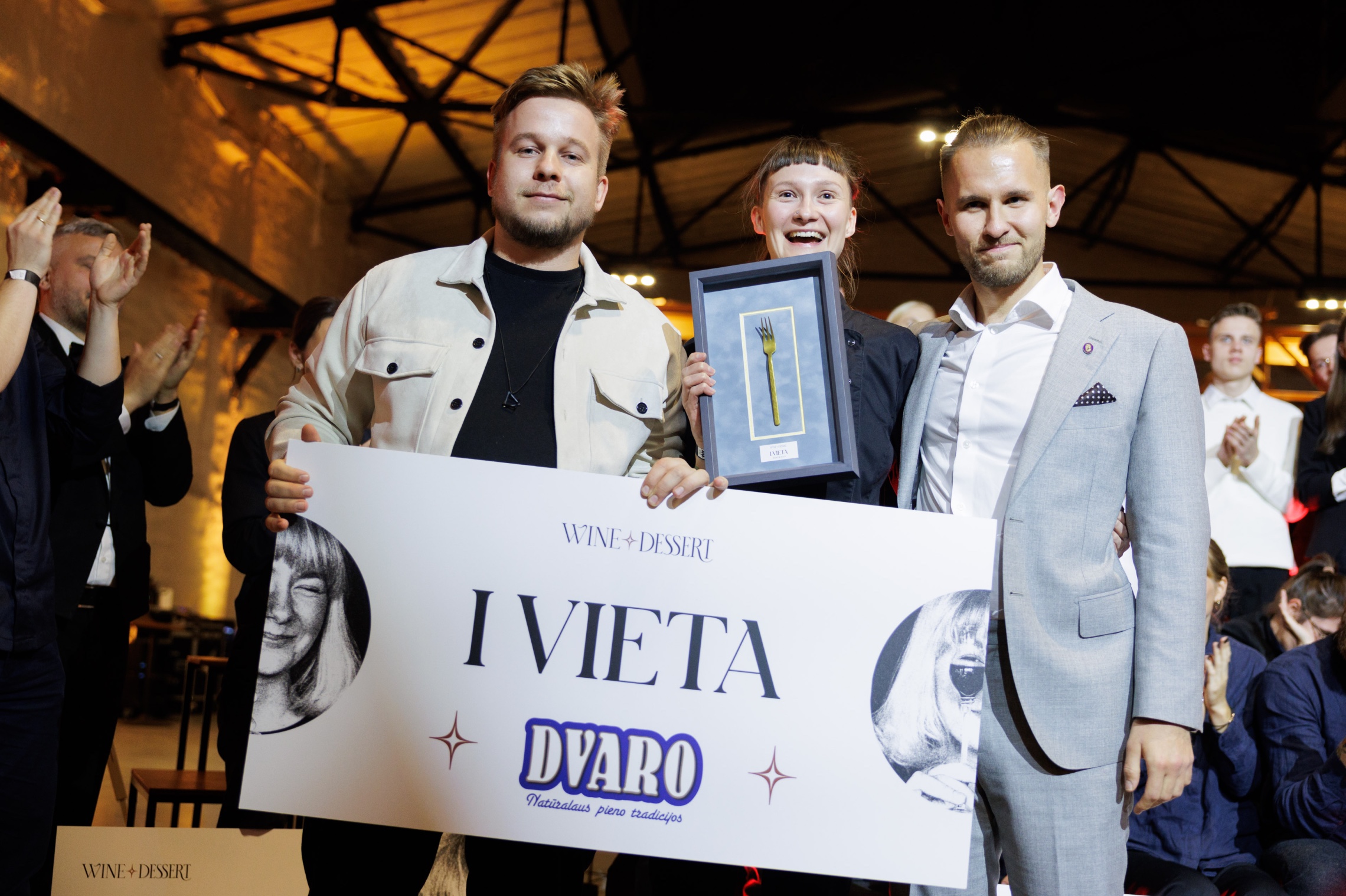 Vyno baro „Somm“ komanda – I vieta